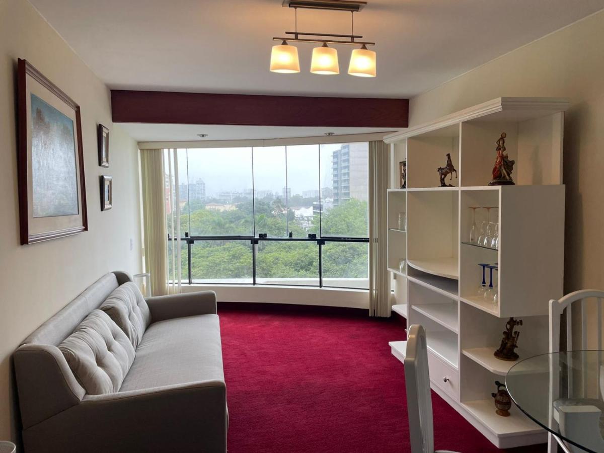 Acogedor Dpto En San Isidro Excelente Vista, Piscina Y Wifi Lejlighed Lima Eksteriør billede