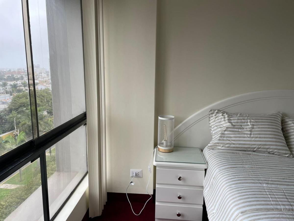 Acogedor Dpto En San Isidro Excelente Vista, Piscina Y Wifi Lejlighed Lima Eksteriør billede